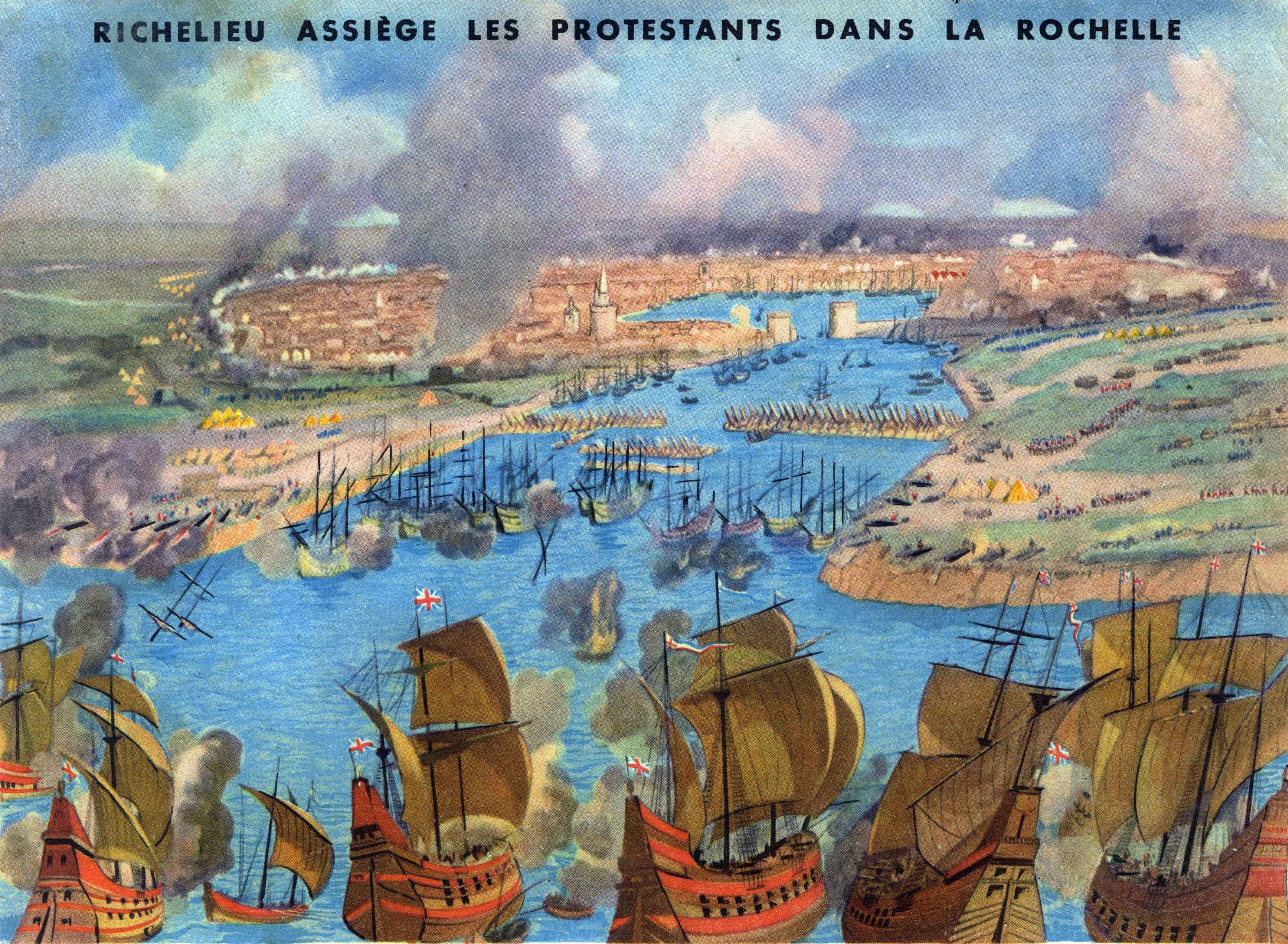 35 richelieu assiege les protestants dans la rochelle