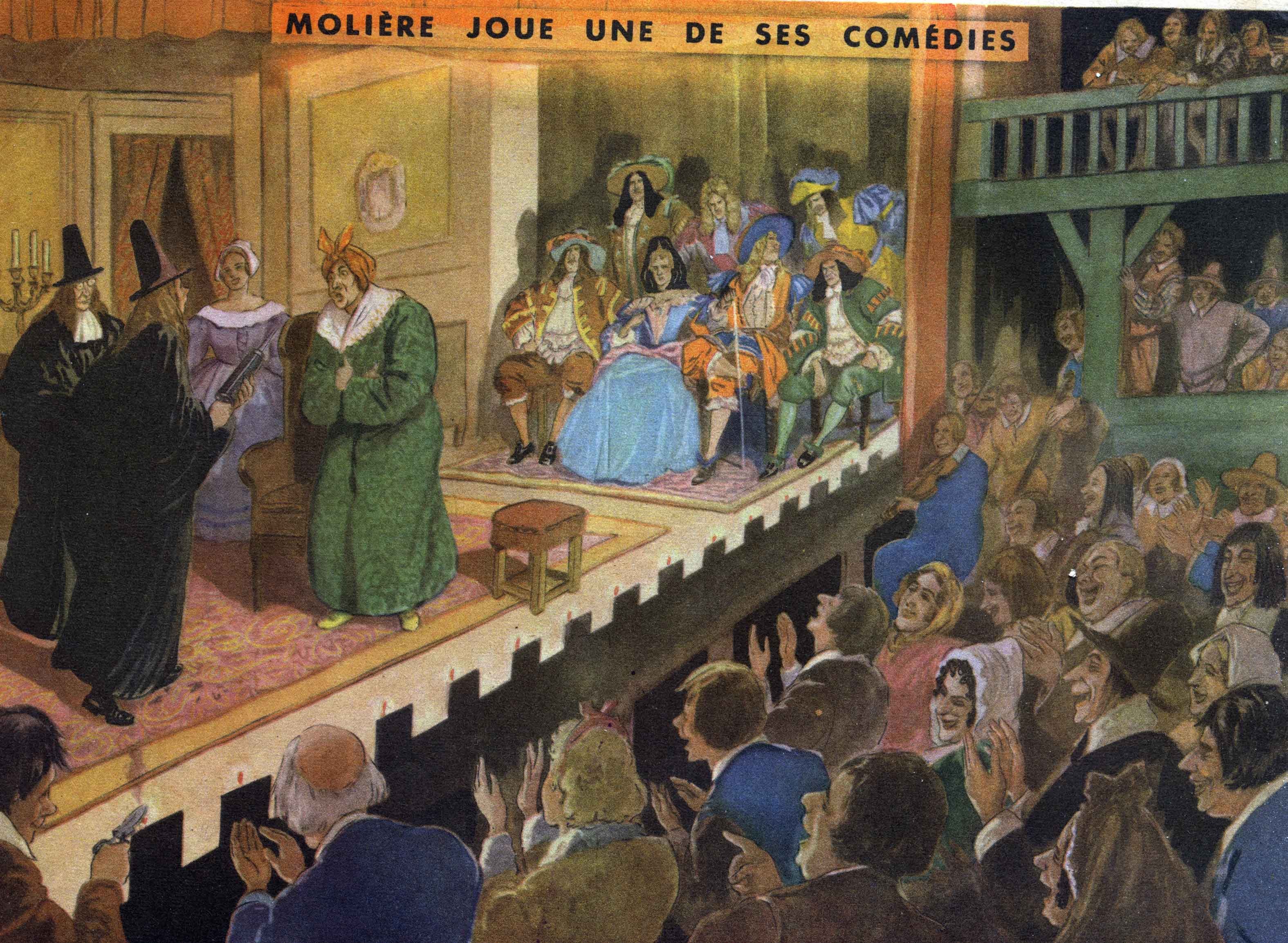 40 moliere joue une de ses comedies