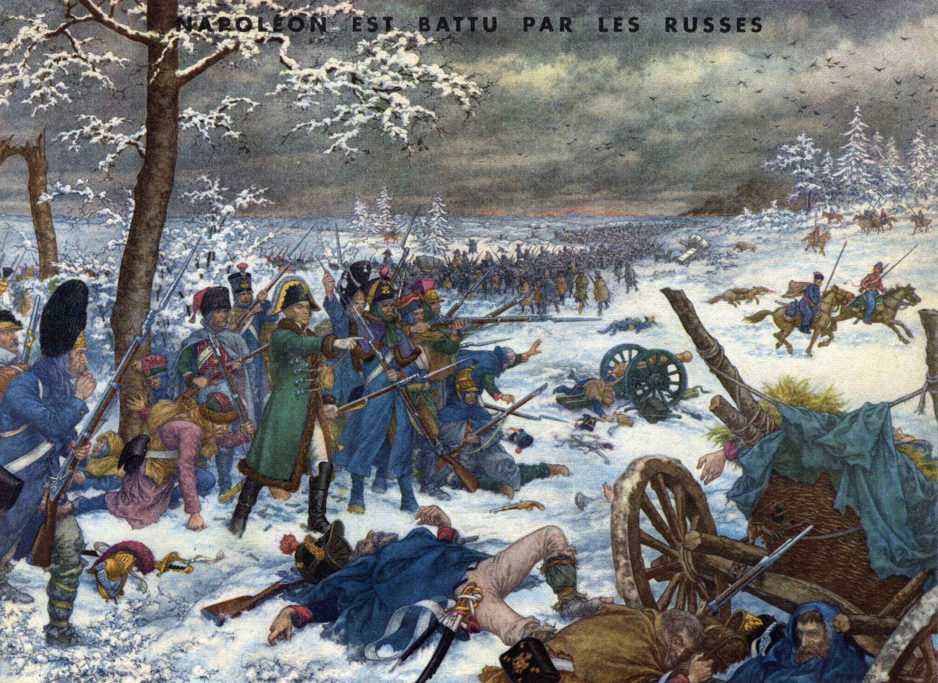 57 napoleon battu par les russes