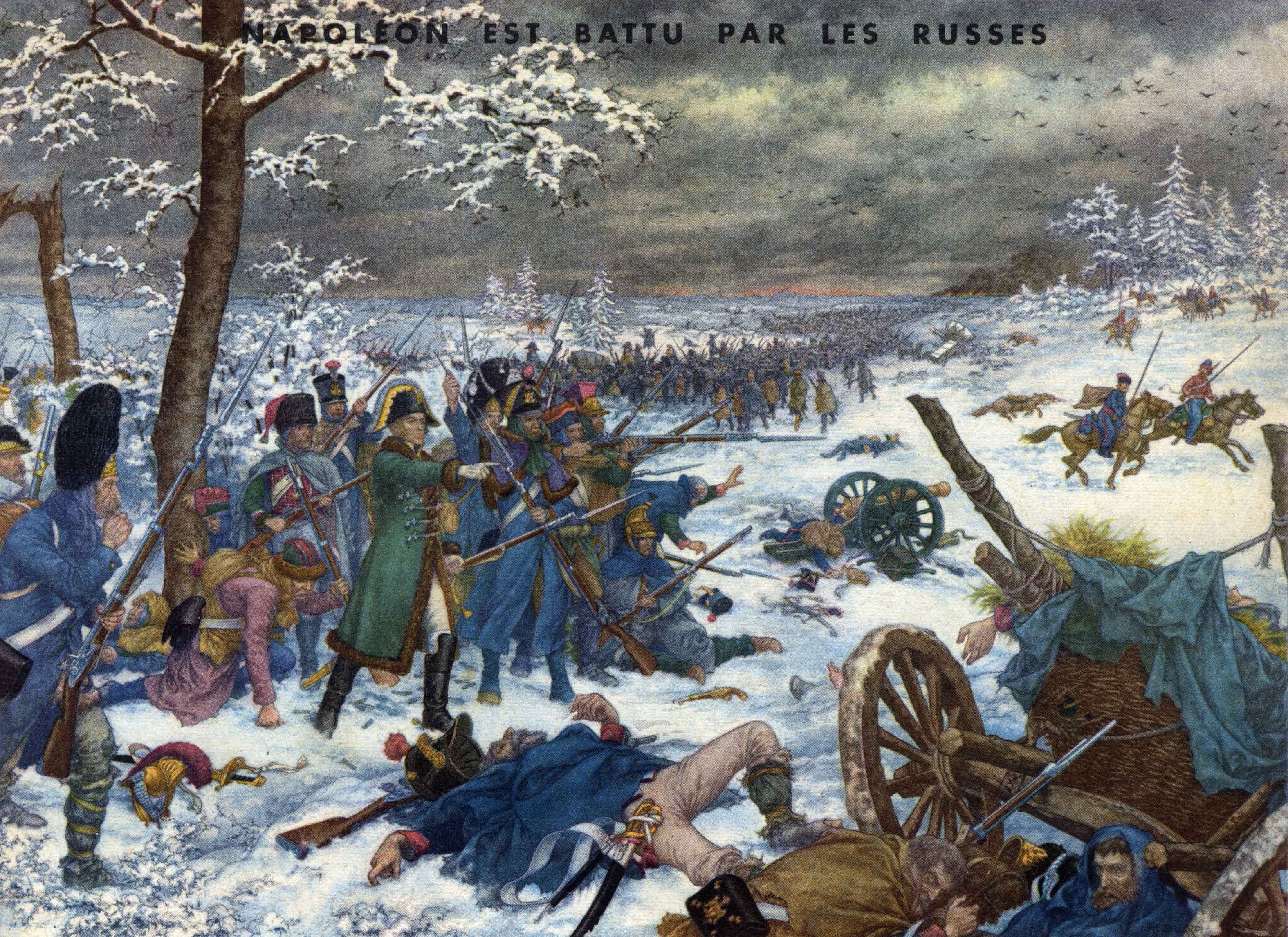 57 napoleon battu par les russes