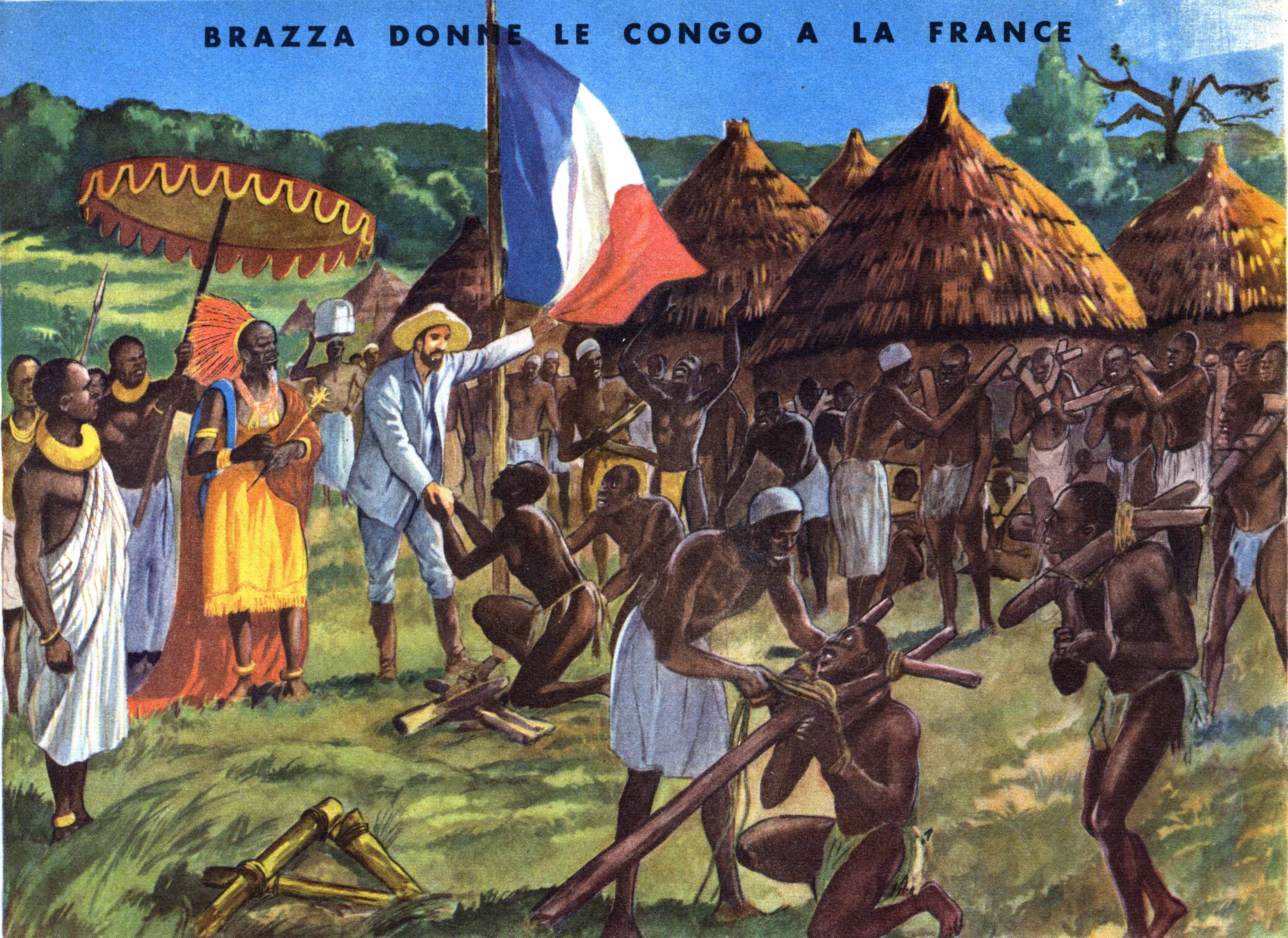 65 brazza donne le congo a la france