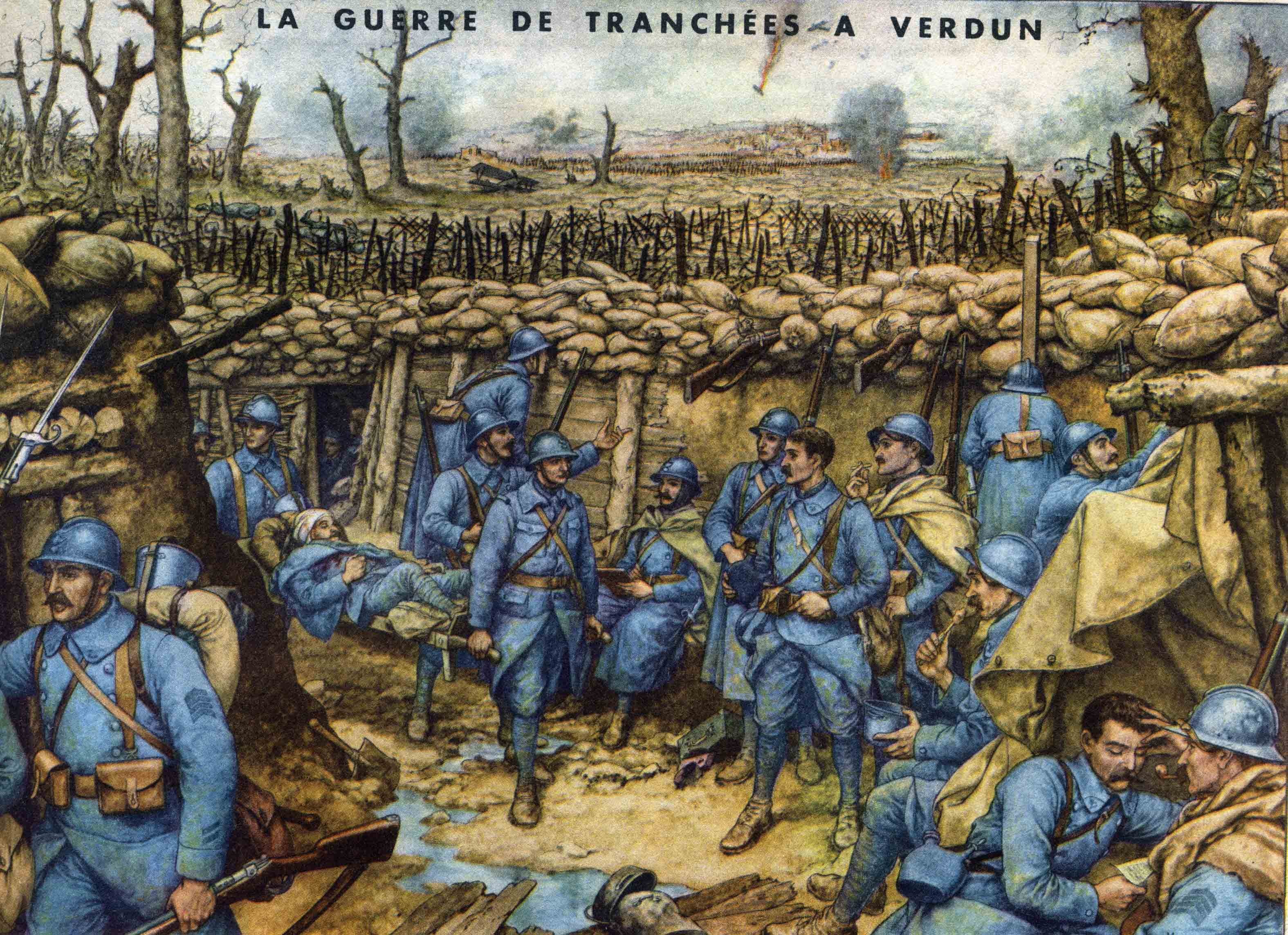 69 la guerre de tranchees a verdun