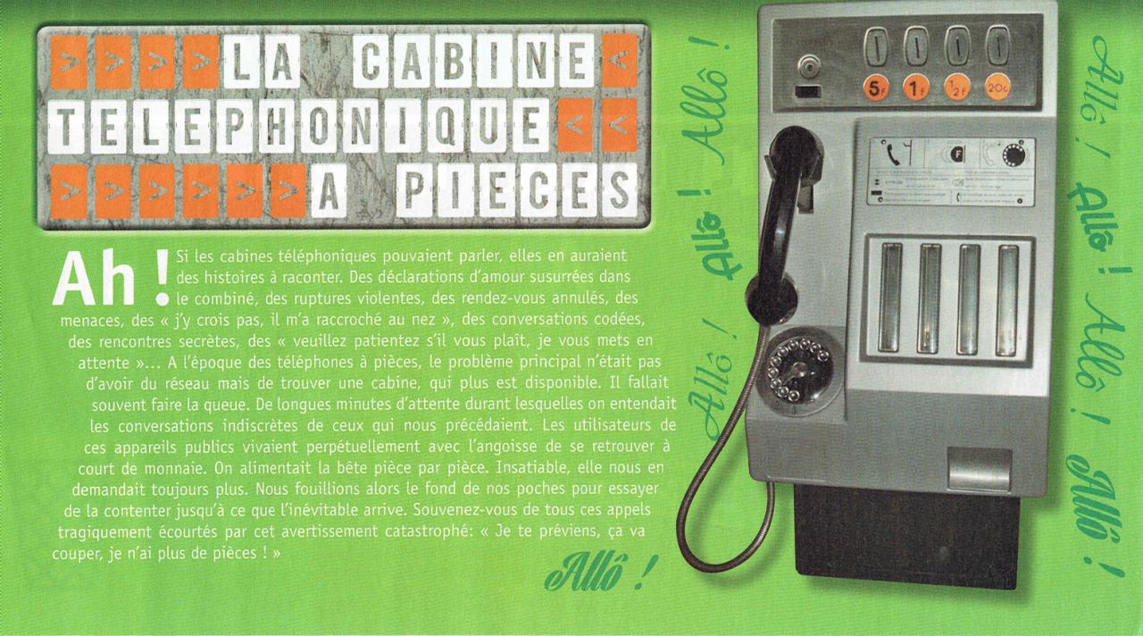 Cabine téléphonique