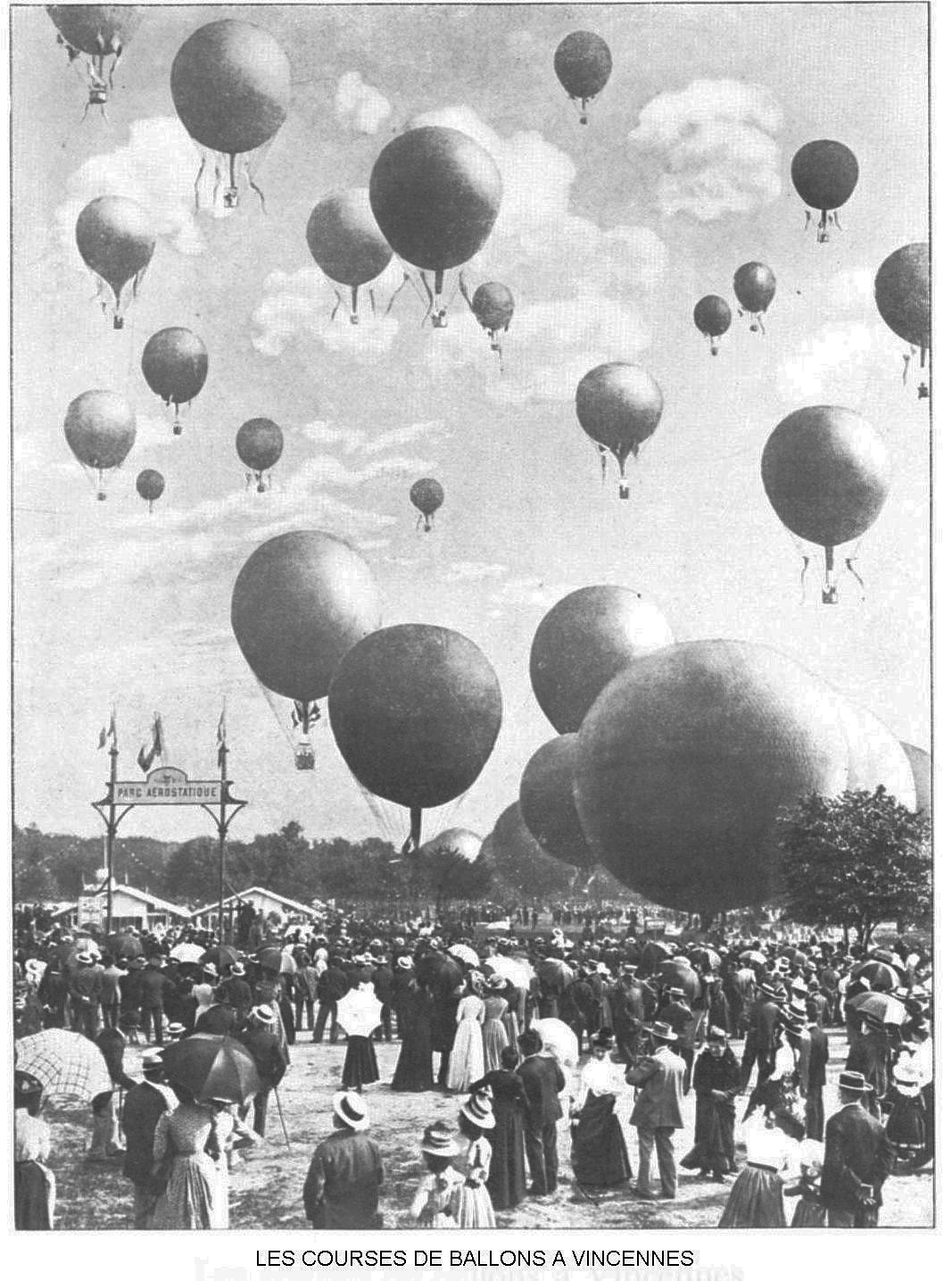 Course de ballons a vincennes