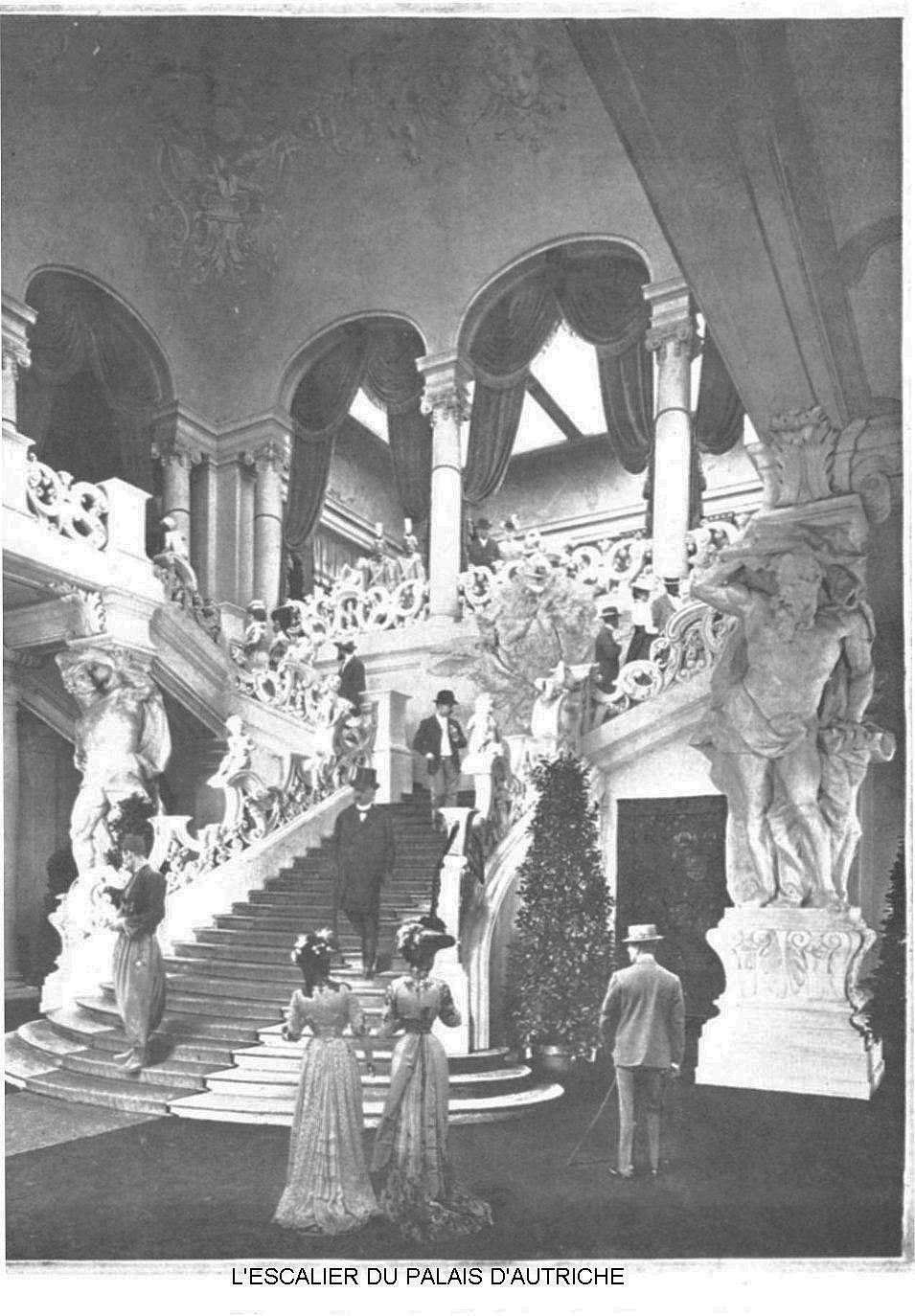 L escalier du palais d autriche