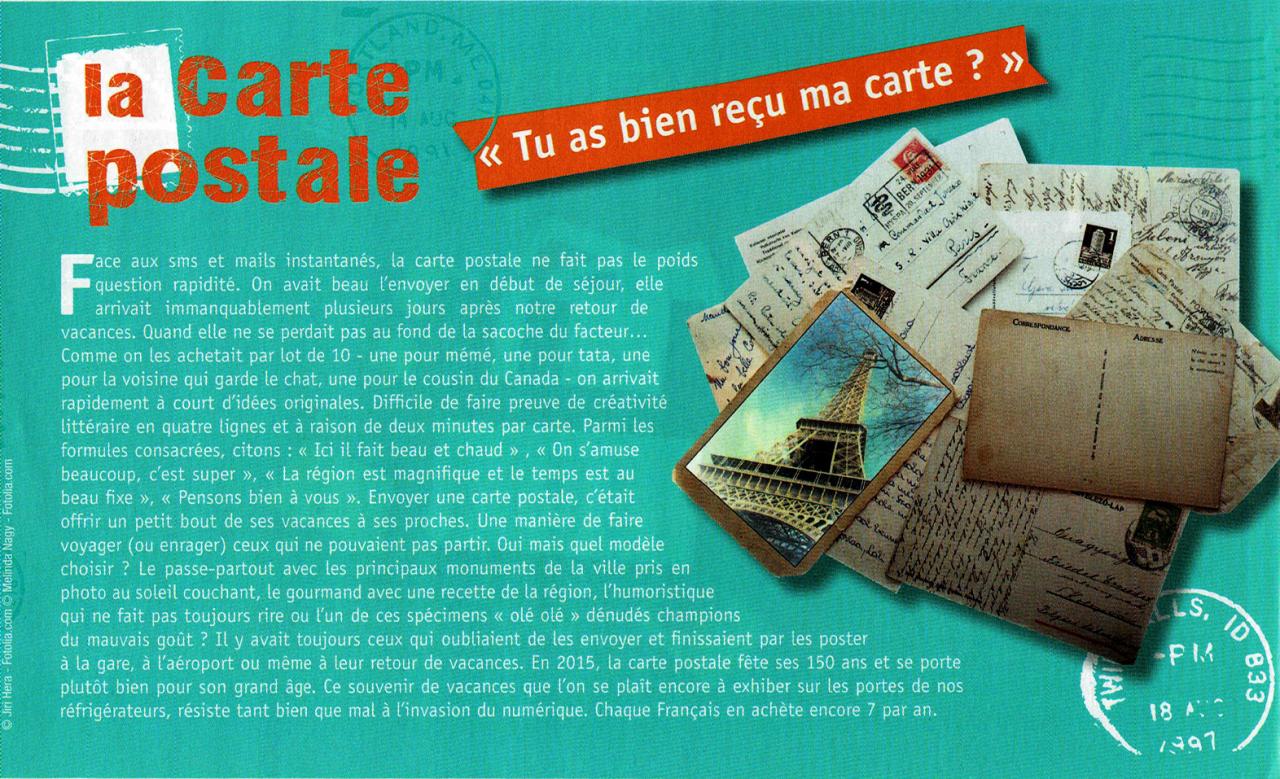 la carte postale