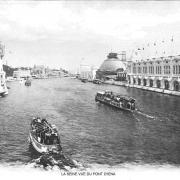 La seine vue du pont d iena