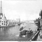 La seine vue du pont de l alma