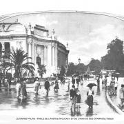 Le grand palais angle de l avenue nicolas ii et de l avenue des champs elysees