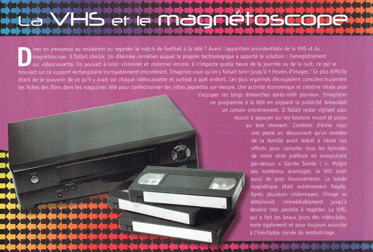 Le magnétoscope