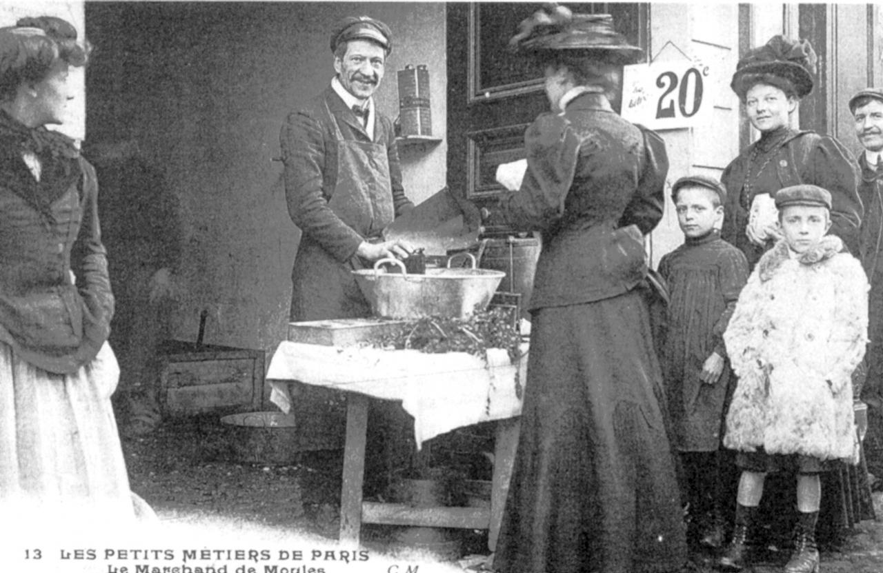 Le marchand de moules