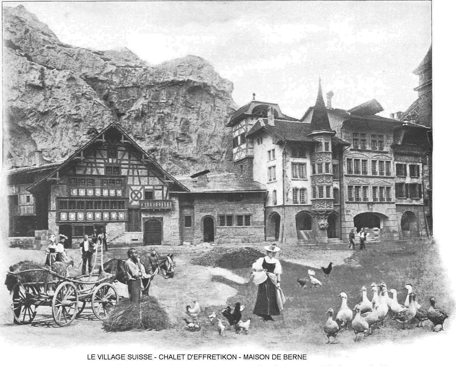 Le village suisse le chalet d effretikon maisons de berne