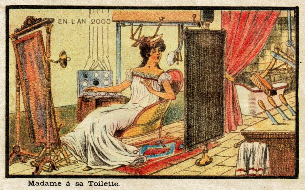 Madame à sa toilette