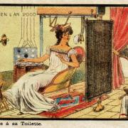 Madame à sa toilette