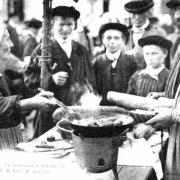 Marchande de bouts de saucisses