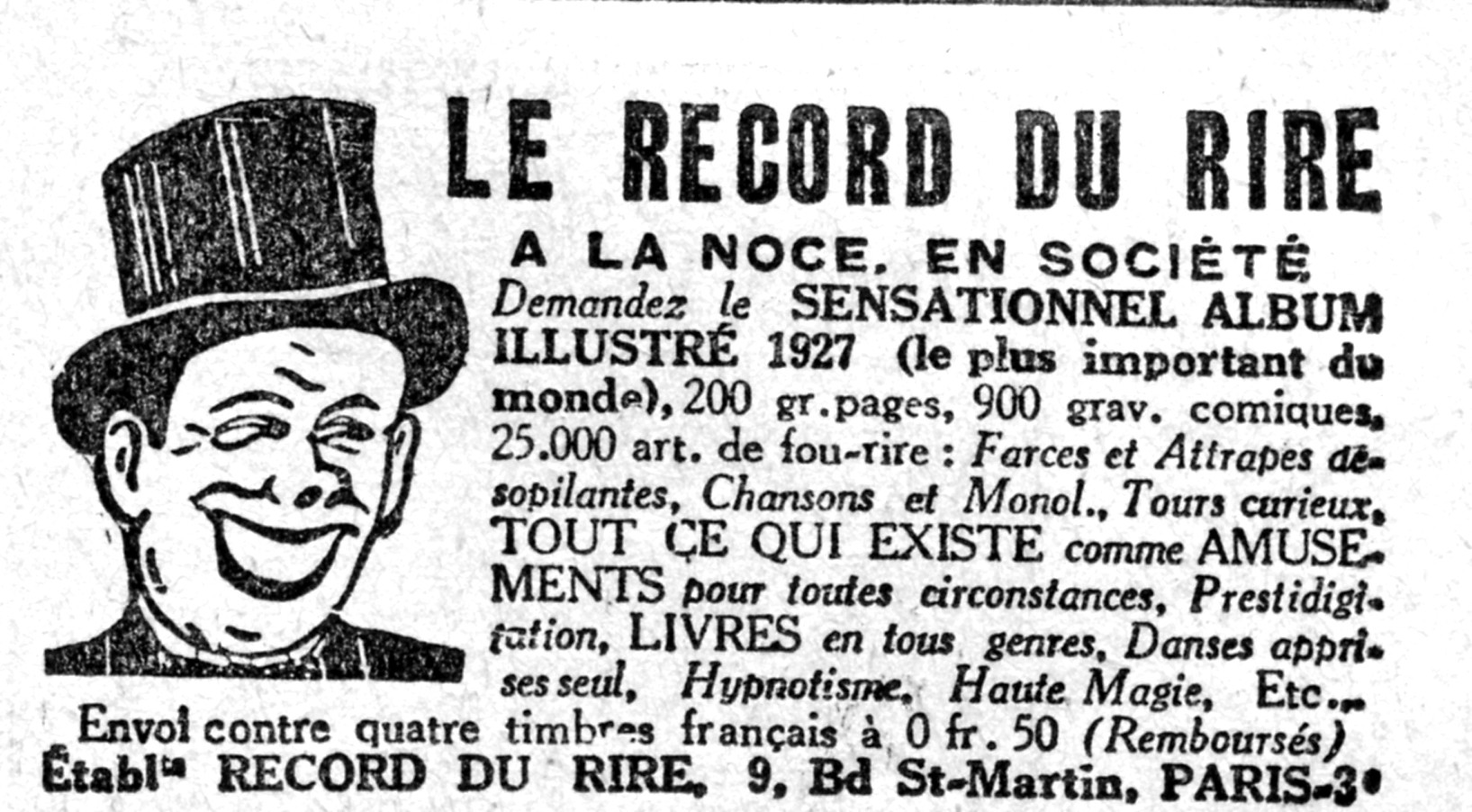 Record du rire