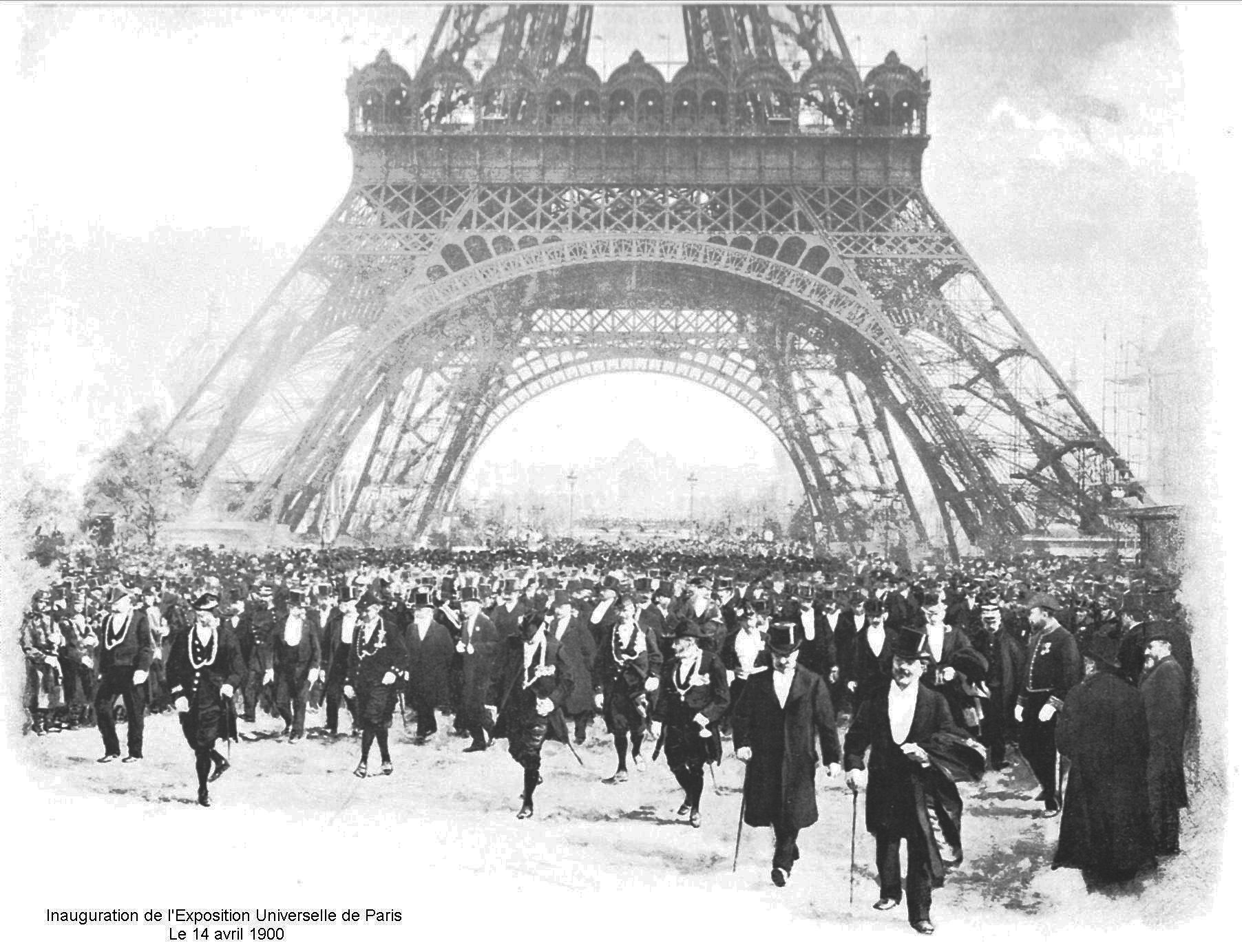 Ressources histoire exposition universelle 1900 14 avril inauguration de l expo le cortege presidentiel