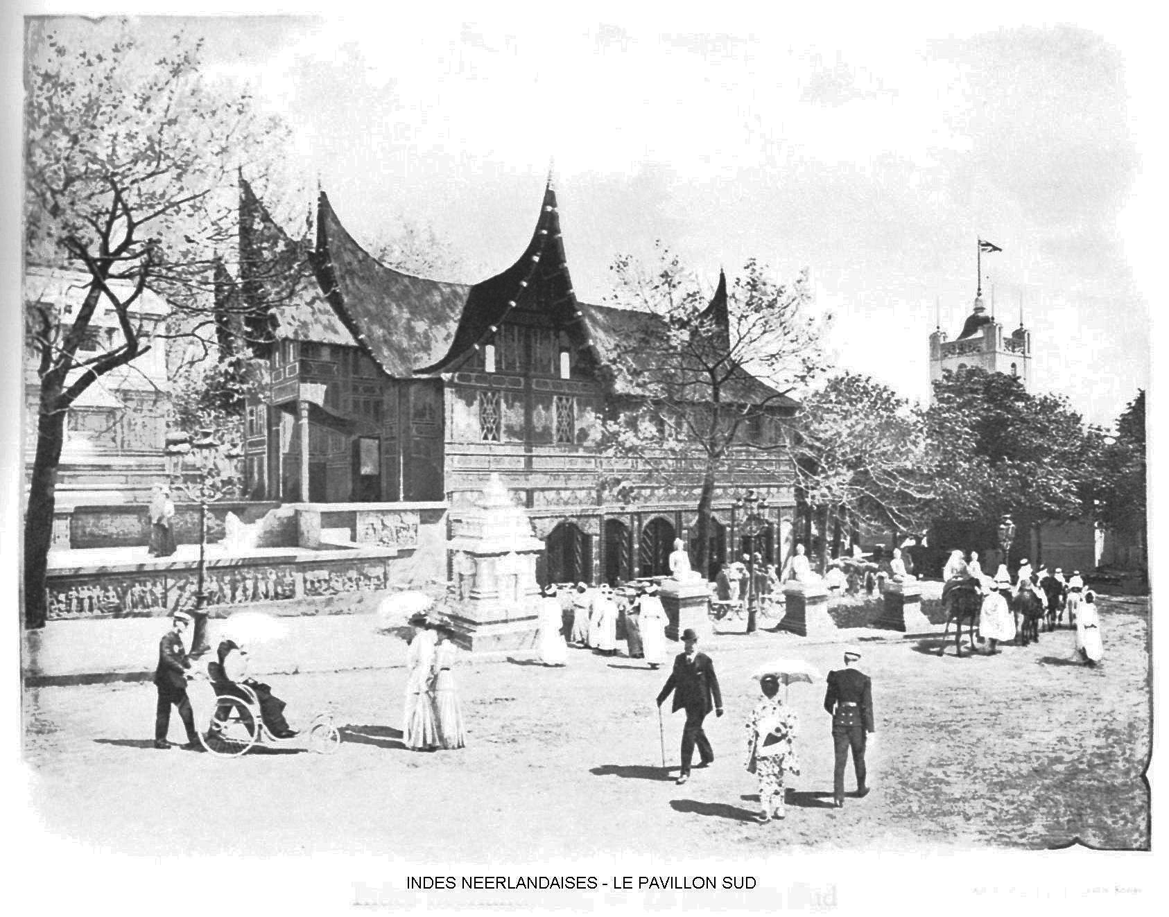 Ressources histoire exposition universelle 1900 indes neerlandaises le pavillon sud