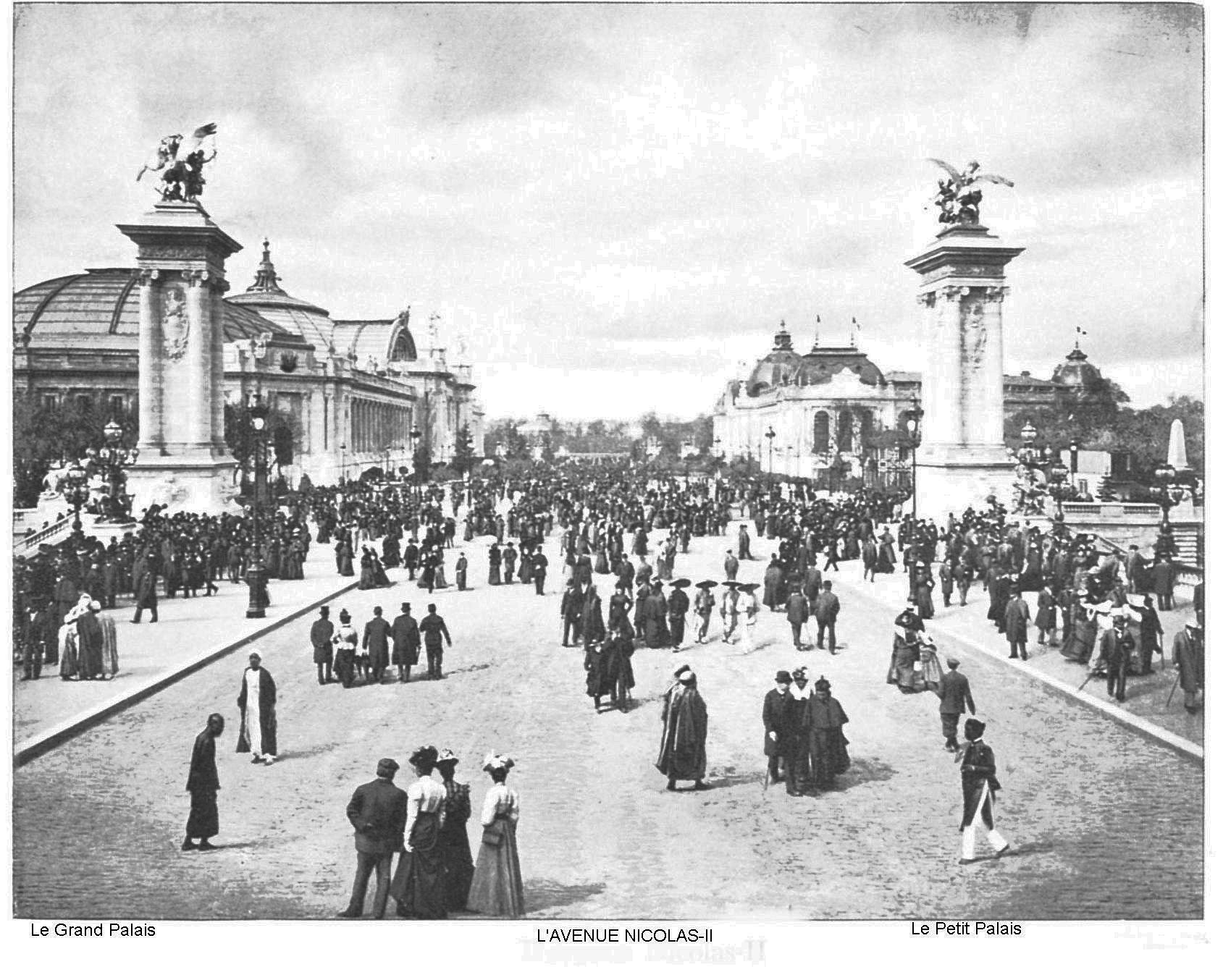 Ressources histoire exposition universelle 1900 l avenue nicolas ii