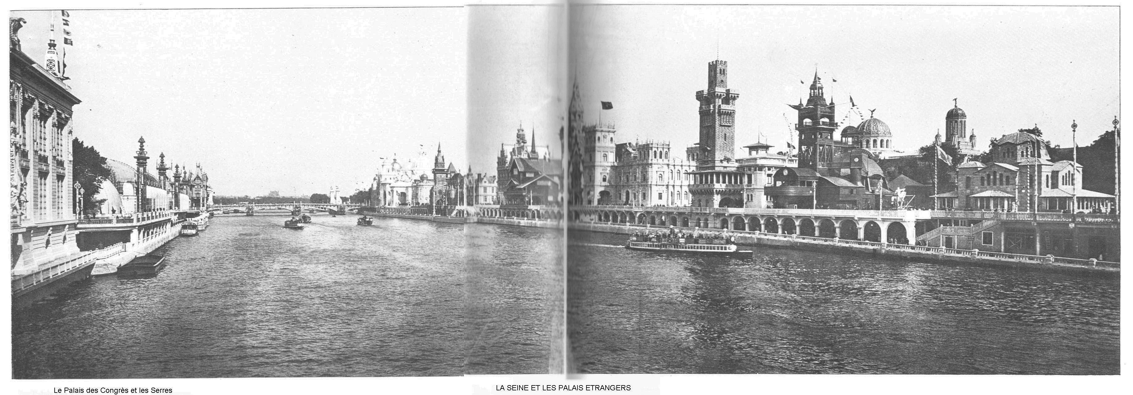 Ressources histoire exposition universelle 1900 la seine et les palais etrangers