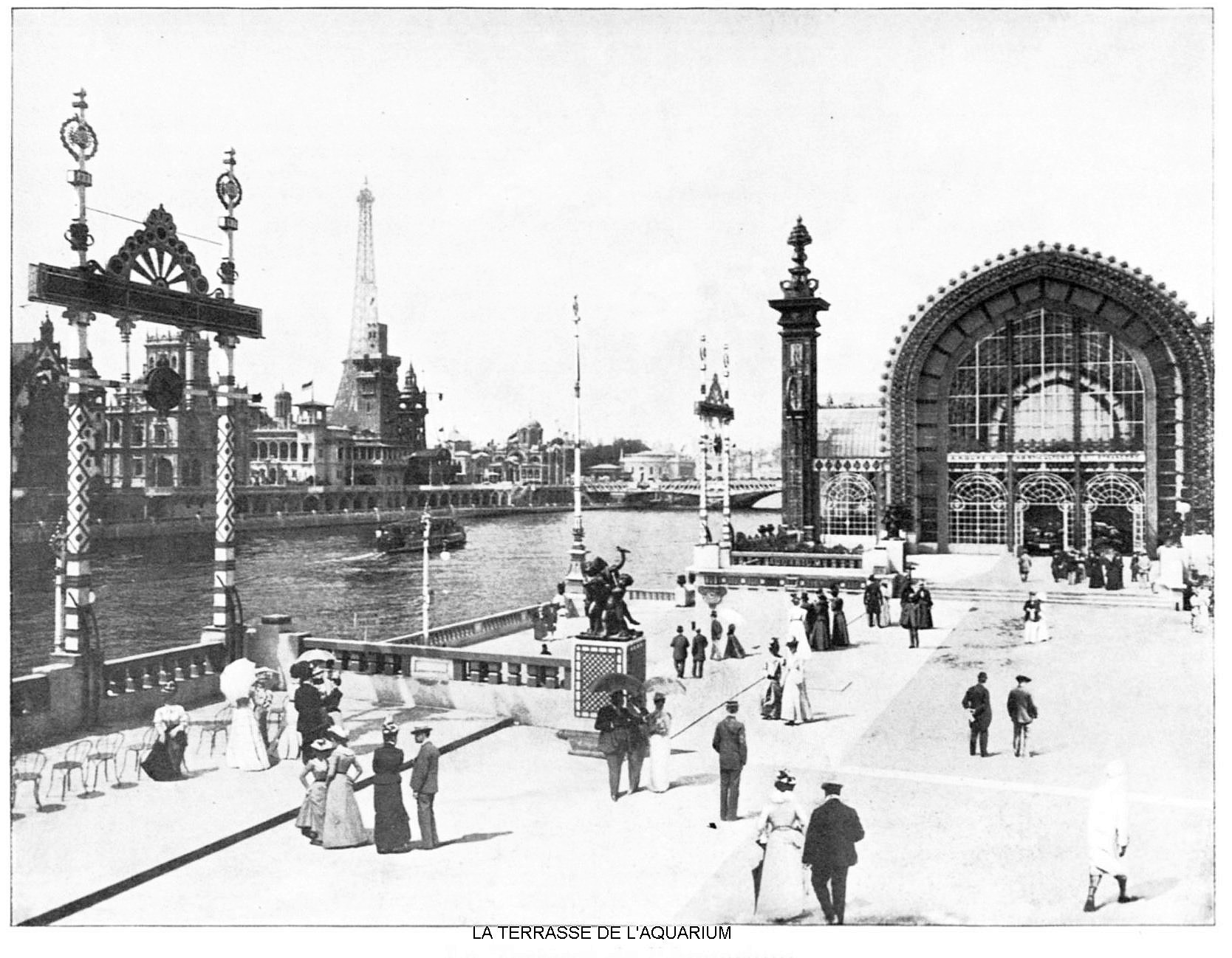 Ressources histoire exposition universelle 1900 la terrasse de l aquarium