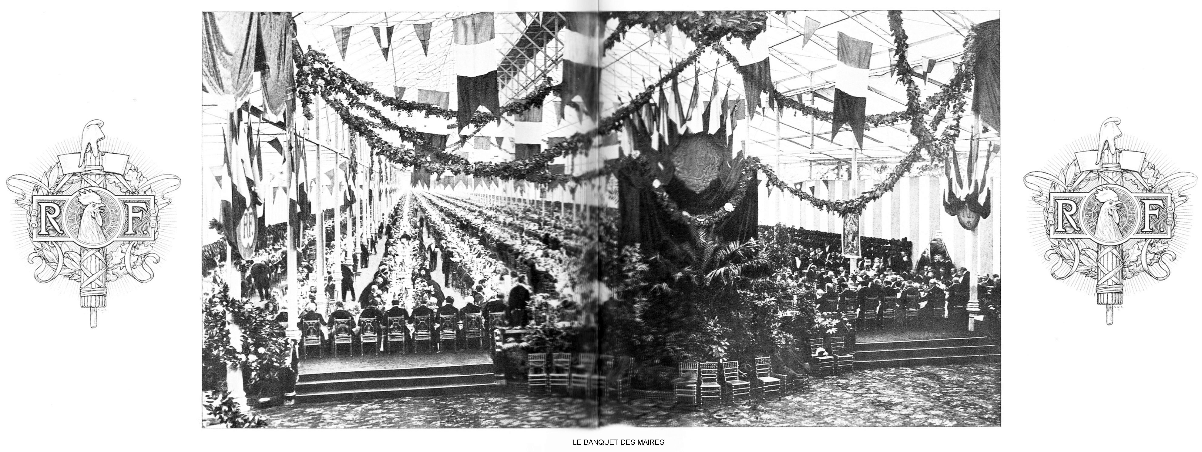 Ressources histoire exposition universelle 1900 le banquet des maires