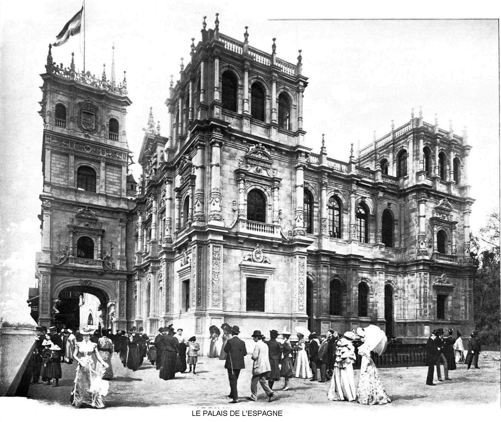 Ressources histoire exposition universelle 1900 le palais de l espagne