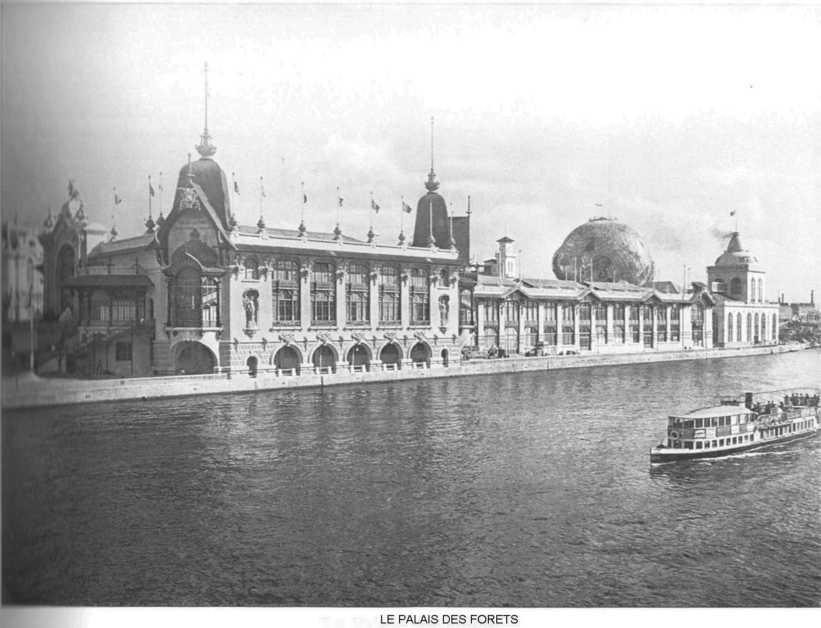 Ressources histoire exposition universelle 1900 le palais des forets